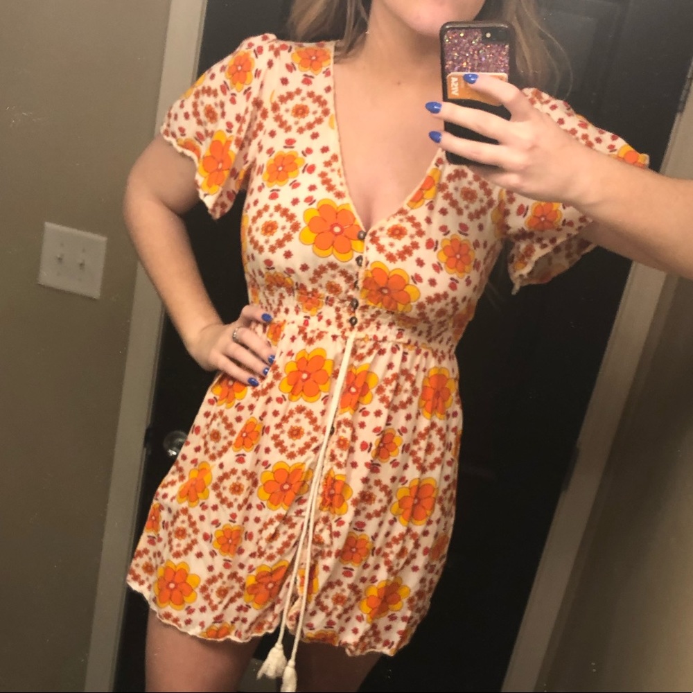 Perfect warm weather dress with a hippie vibe!